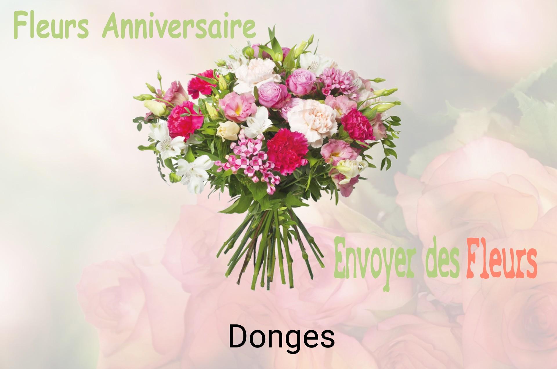 Bouquet de fleurs d’anniversaire livré à Donges